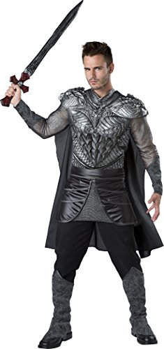 InCharacter Men's Dark Medieval Knight Costume