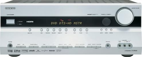 Onkyo TX-SR606 7.1 Channel Home Theater Receiver (Silver) | Amazon