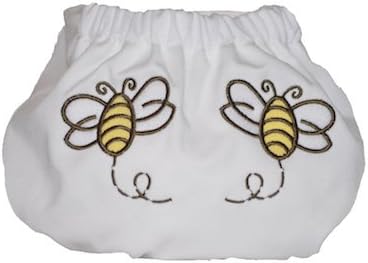 Kashmir Baby "Baby Bees" Bamboo/ Organic Cotton One Size Cloth Diapers Washable Reusable &amp; Bamboo/ Organic Cotton Insert