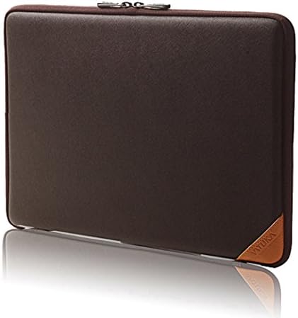 Delux Varenche New MacBook Air 13 inch Laptop Sleeve Chocolate - A Protective 13.3 inch MacBook Air Case - Proven Quality by Over 30 Years of Leather Design Group VATUKA in South Korea