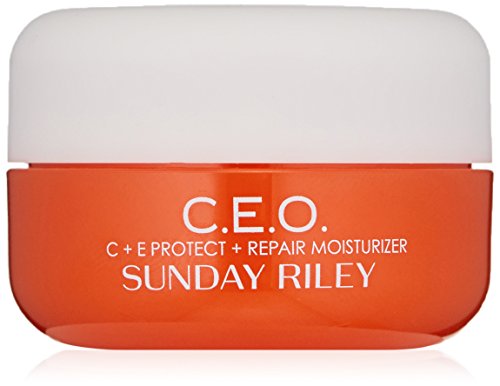 Sunday Riley C.E.O. C Plus E Antioxidant Protect Plus Repair Moisturizer, 0.5 Fl Oz