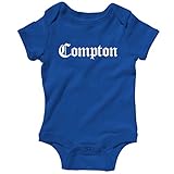 Smash Vintage Baby Compton Gothic Creeper - Royal Blue, 6M