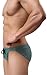 Amilia Men's Swimming Brief Bikini Shorts Swimsuit 3-Pack