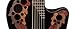 Ovation CE44-5 Acoustic-Electric Guitar, Black