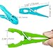 Household Air Drying Clothing Pin Set Colored Spring Clothespins for Laundry Strong Plastic Hanger Clips Pegs 24 Pack