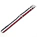 CIVO Watch Bands NATO Premium Ballistic Nylon Watch Strap Stainless Steel Buckle (Navy/Crimson/Ivory, 22mm)