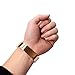 Koroao Replacement Metal Wristband Band Bracelet Bangle for Fitbit Flex (rose golden)