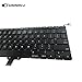SUNMALL Backlight A1278 Keyboard Replacement with Backlit Compatible with MacBook Pro 13