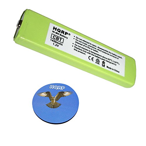 HQRP Portable CD/MD / MP3 Battery for SONY NH-10WM NH10WM MZ-E520 MiniDisc Player plus Coaster