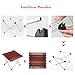 Souyos Portable Folding Camping Table,Ultralight Aluminum Table Compact Camp Table with Carry Bag for Outdoor,Picnic,Festival,Beach,Cooking,Home Usethumb 2