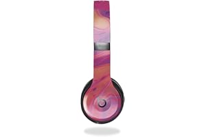 Headphone Skin Compatible with Beats Solo 4 - Sunset Flow - Premium 3M Vinyl Protective Wrap Decal Cover - Easy to Apply | Cr