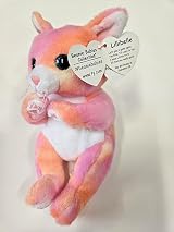 TY Beanie Bellies Lillibelle Cat Plush Toy 15cm Collectible Heart Tag view 2