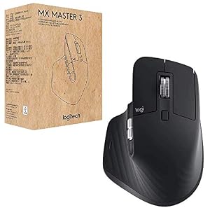 Logitech MX Master 3 Mouse Wireless Avanzato, Ricevitore Bluetooth + USB, Scorrimento ‎rapido, 4000 DPI Qualsiasi Superficie, Ergonomico, 7 Pulsanti, PC/Mac/iPadOS, Nero