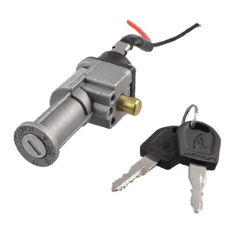 uxcell Ignition Switch Electric Scooters Bike Bicycle Security Keys Lock 60V