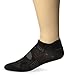 Balega Hidden Dry Moisture Wicking Performance No Show Athletic Running Socks for Men and Women (1 Pair), Black, X-Large