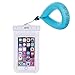 JOTO 2 Pack Floating Wrist Strap for Waterproof Camera Fujifilm Nikon Canon Underwater Phone Pouch Keychain Lanyard -Blue