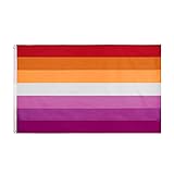 Flaglink Lesbian Pride Flag 3x5 Fts - Sunset Les