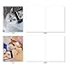 The Best Card Company - 10 Adorable Blank Cat Cards (4 x 5.12 Inch) - Cute Pet Kittens, Assorted Bulk Notecard Set - Cats Selfie M4953OCB-B1x10-NB