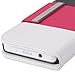 Fosmon CADDY Series Leather Wallet Case for Blackberry Z10 (White, Pink & Black)
