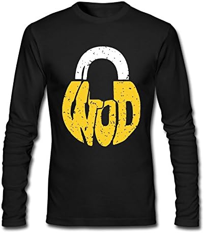 CHSMGS Kettlebell Long Sleeve Tshirts Casual Slim Fit