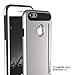 Caseguru Armor Guard Slim Fit Case for iPhone 6 PLUS / iPhone 6S PLUS (5.5 Inch) [STAND FEATURE] - Silver