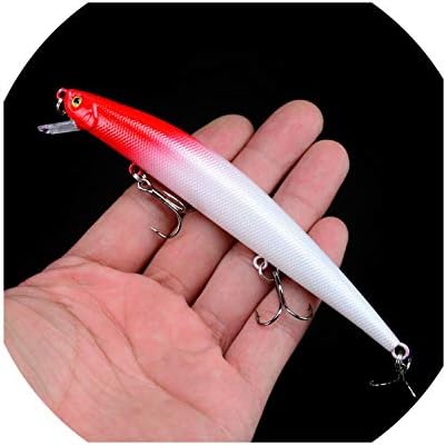 Fishing Lures 12.5cm/12.4g Minnow 6 Color Select Hard Bait Crankbait Wobbler Tackle