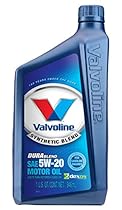 Valvoline 5W-20 DuraBlend Synthetic Blend Motor Oil - 1qt (Case of 6) (VV317-6PK)