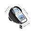 Yeelan Bike Phone Bag Cycling Frame Bags Bicycle Touchscreen Pouch with Waterproof Cover for 6” Smart Phonesthumb 2