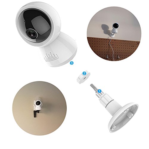 WiFi IP Camera - 180 Degree 1080P Full View Wireless Home Security Surveillance System Night Vision Remote Baby Monitor Pet Dome Cameras Infrared IR-Cut Motion Detection for iOS Android - Thumbnail 4