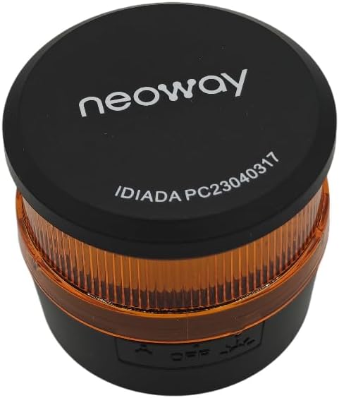 - Neoway - Luce di Emergenza V16 per Auto con Fissaggio Magnetico - Faro di Segnalazione obbligatoria in Caso di Pericolo omologato e geolocalizzazione a Piattaforma DGT 3.0