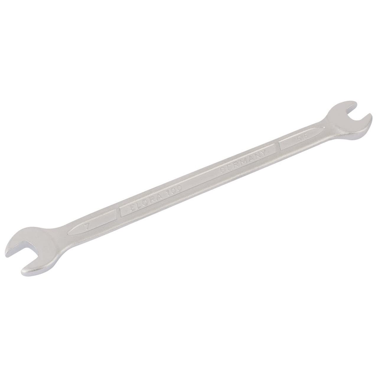 Draper 1804 Elora Long Metric Double Open End Spanner, 5.5mm x 7mm — image 1