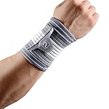 Liveup SPORTS Wrist Compression Strap and Support, Wrist Support Brace with Elastic Bandage Wraps for Weightlifting Tennis Tendonitis Arthritis Therapy