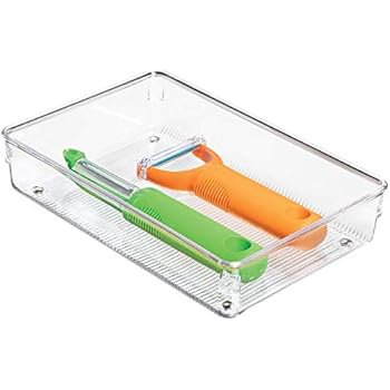 InterDesign EMW6211726 6x9 CLR Linus Organizer, Clear