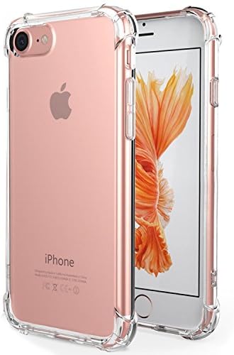Aooyu Armor Ultra-thin Fashion iphone 6Plus Hard Shell [Crystal Clear] Hard Plastic Back Plate and Soft TPU Air bag Shock Absorption Nude Phone Case, New 5.5'' Apple Protective Case (iphone 6/6s plus)