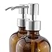 Stainless Steel Liquid Soap and Lotion Dispenser Pumps Replacement for Bottles (3pcs)