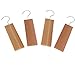 Huji Aromatic Cedar Set for Closet Protection - Includes 4 Cedar Hangers and 12 Blocks