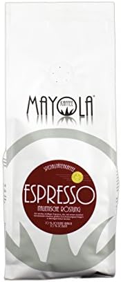 Specialty Premium Coffee Mayola Espresso Italian Roast Whole Roasted Beans for Coffee Machine 250 g