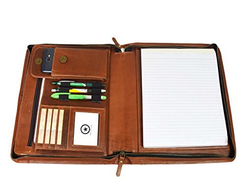 Premium genuine leather business portfolio and professi…