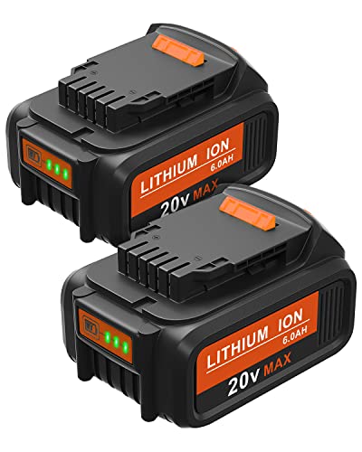 TeenPower Replacement for Dewalt 20V Battery 2/pk Compatible with Dewalt Battery DCB205 DCB206 DCB204 DCB180 DCB200 DCB203 DCB201