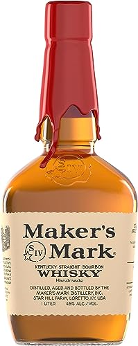 Makers Mark Bourbon Whisky, 1 L