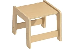 KIDSBUDDY Sensory Table Chairs, Upgraded Sensory Table Stool, Toddler Chair, Wooden Montessori Stool for Kids, Kids Training Chair