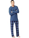Hanes X-Temp Men`s Microfleece Sleep Set