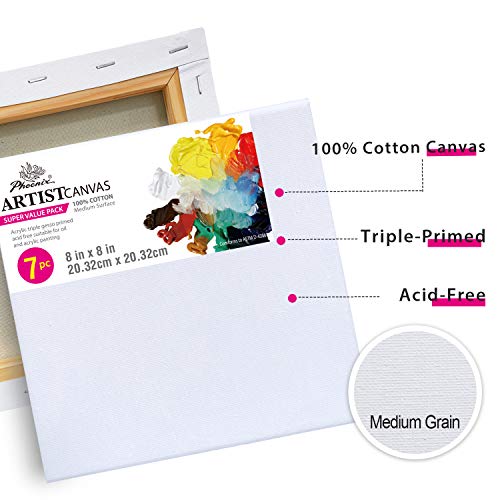 2 PHOENIX+Pre+Stretched+Canvas+Painting