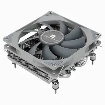 Thermalrlght AXP90 X36 Low Profile ITX CPU Cooler, 36mm Height, TL-9015 Slim PWM CPU Fan, Computer ITX Heatsink Cooler, for AMD:AM4 AM5/Intel LGA1150/1151/1200/1700