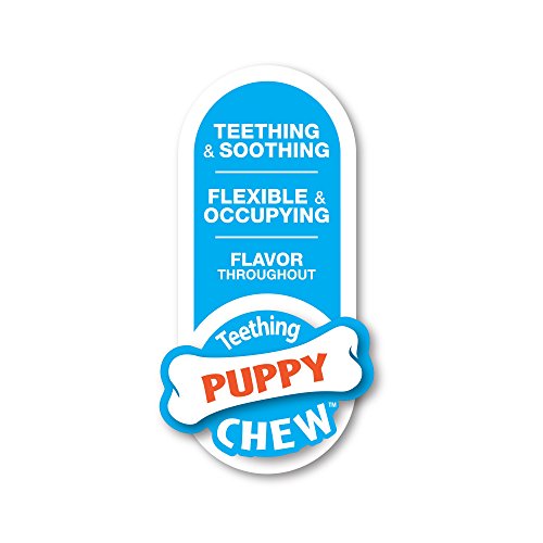 Nylabone Puppy Chew Chicken Dog Chew Toy for Teething Puppies
