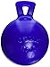 Jolly Pets Tug-n-Toss - Heavy Duty Chew Ball w/ Handle (Blue, 6