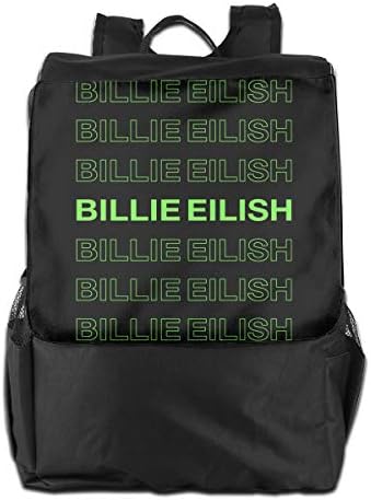 Aqlin Lewig Bad Guy-Billie Eilish School Backpack Casual Daypack Laptop Bag for Travel/Business/College/Women/Men