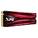 XPG GAMMIX S10 PCIe 512 GB 3D NAND NVMe Gen3x4 M.2 2280 Solid State Drive with Heat Sink (ASX7000NPC-512GT-C)
