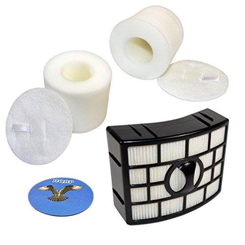 Buy HQRP Filter Kit for Shark APEX AX952 DuoClean Powered LiftAway Vacuum, XHF650 XFF650