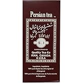 Shamshiri Persian Tea 500 Grams (18 oz) | Premium Persian tea blend, Ceylon and black tea, special Middle Eastern and Iranian tea, Arabic style, sadaf quality